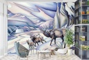 Wapiti Wall Mural by Jody Bergsma