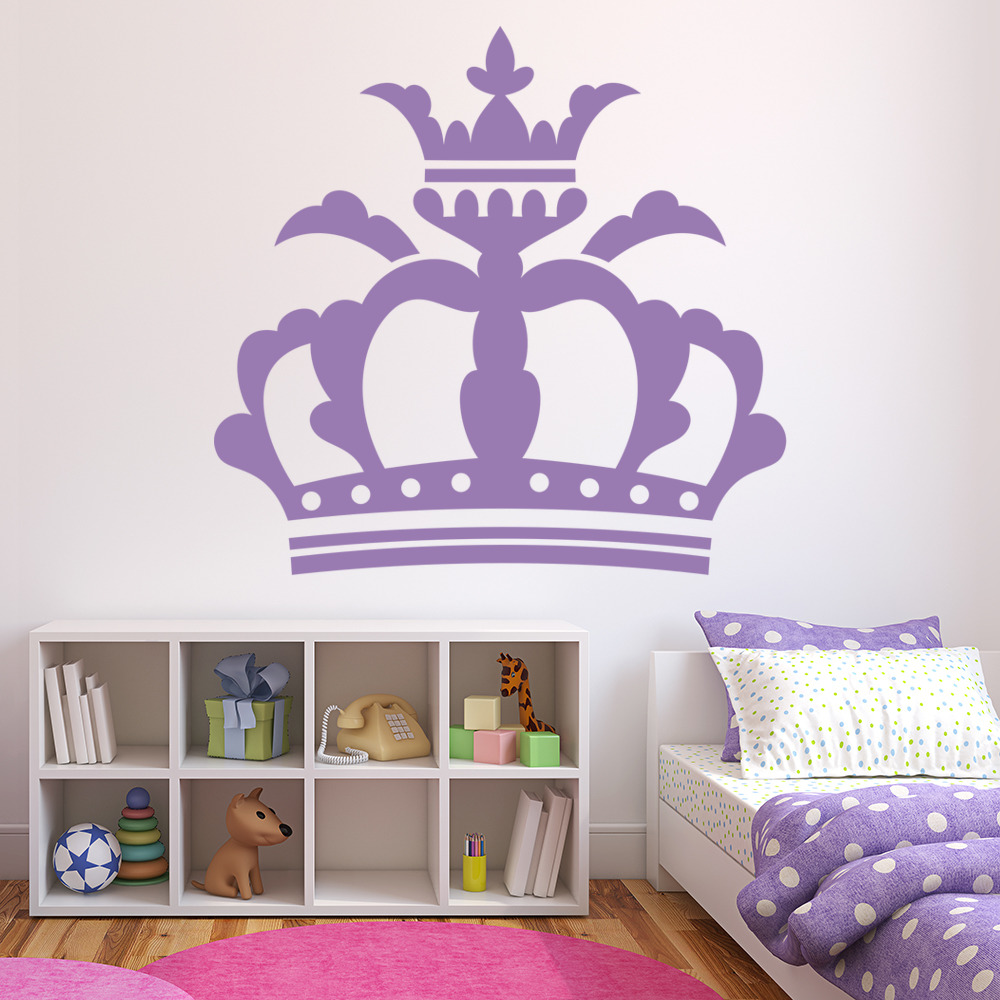 Queen Crown Princess Wall Sticker | Icon Wall Stickers