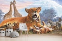 Kilimanjaro Lions Wall Mural by Steve Crisp