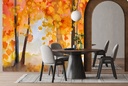 Autumn Grove Wall Mural by Christine Lindstrom