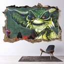 Graffiti Gremlin 3D Hole In The Wall Sticker