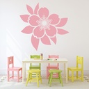 Centrepiece Flower Headboard Wall Sticker