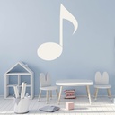 Single Quaver Musical Notes Wall Sticker