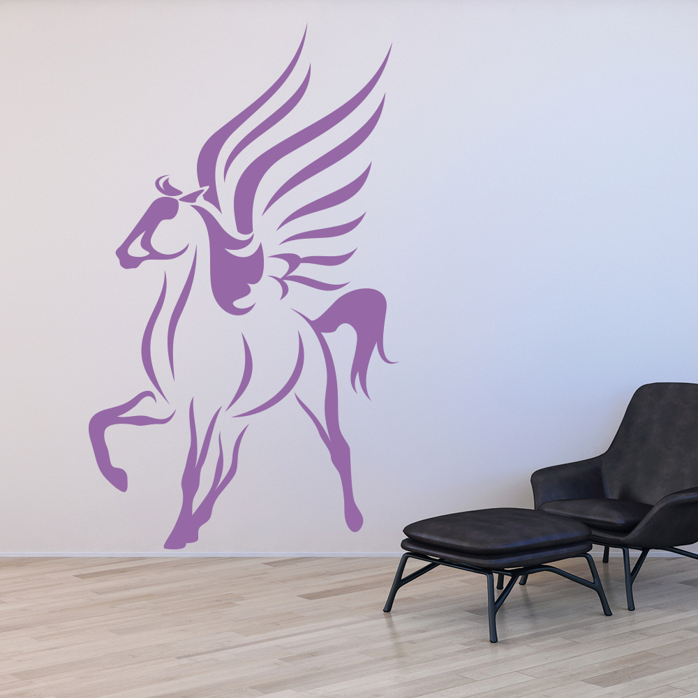 Pegasus Fairy Tale Wall Sticker - Mod5
