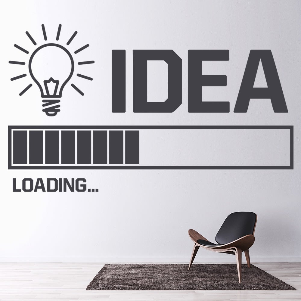 Bright Idea Motivational Classroom Wall Sticker