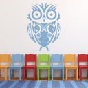 Owl Tribal Bird Wall Sticker