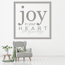 Joy This Day Love Quote Wall Sticker
