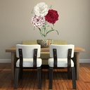 Carnation Spray Floral Wall Sticker