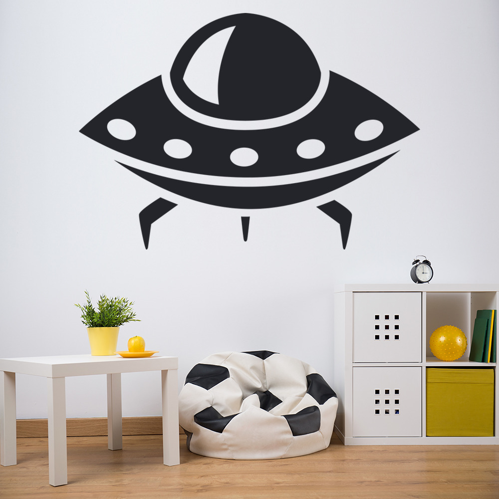 Alien Spaceship UFO Space Wall Sticker | Icon Wall Stickers