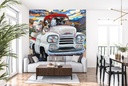 Cattle Drive Wall Mural by CR Townsend