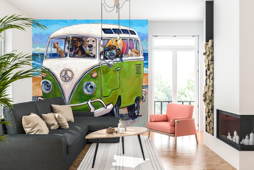Hang Loose Wall Mural by CR Townsend