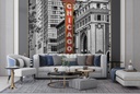 CHICAGO State Street Wall Mural by Melanie Viola