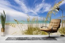 Heavenly Calmness On The Beach Wall Mural by Melanie Viola