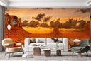 Gorgeous Monument Valley In The Evening Wall Mural by Melanie Viola