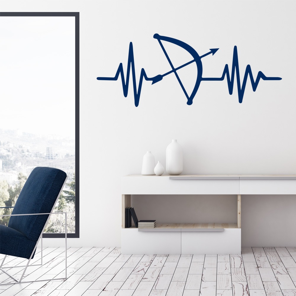 Bow & Arrow Archery Sports Wall Sticker