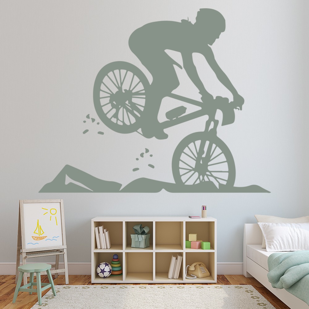Mountain Bike Extreme Sports Wall Sticker