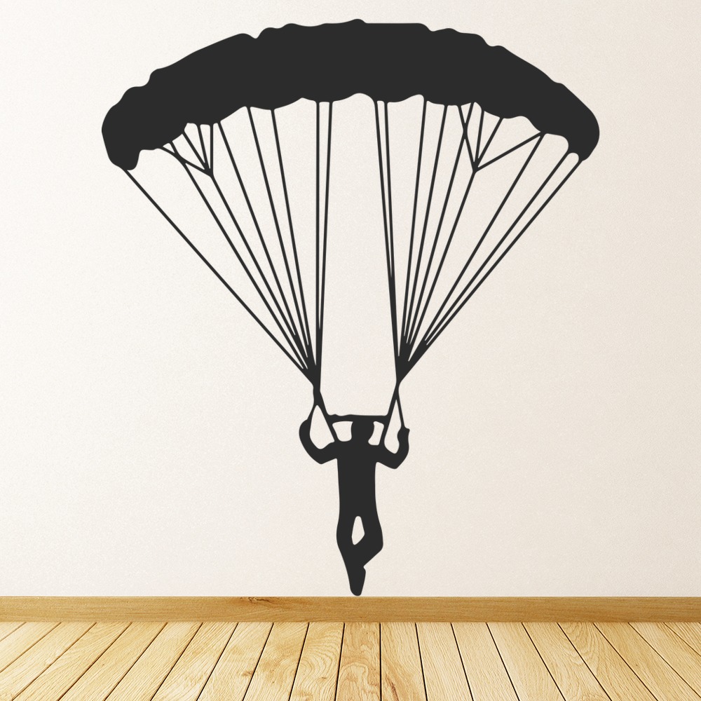 Parachuting Skydiving Wall Sticker - Mod8
