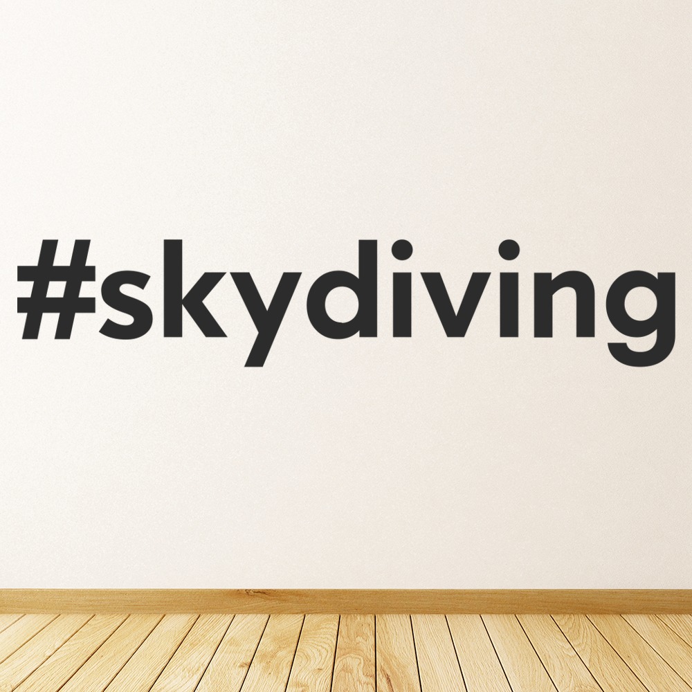 Skydiving Wall Sticker TestTest