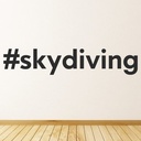 Skydiving Wall Sticker TestTest
