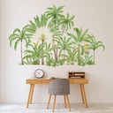 Tropical Green Palm Trees Wall Sticker