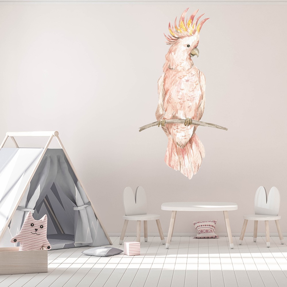 Cockatiel Tropical Bird Wall Sticker