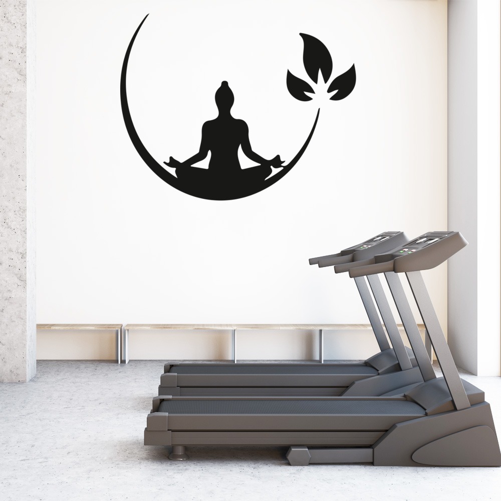 Meditation Yoga Wall Sticker