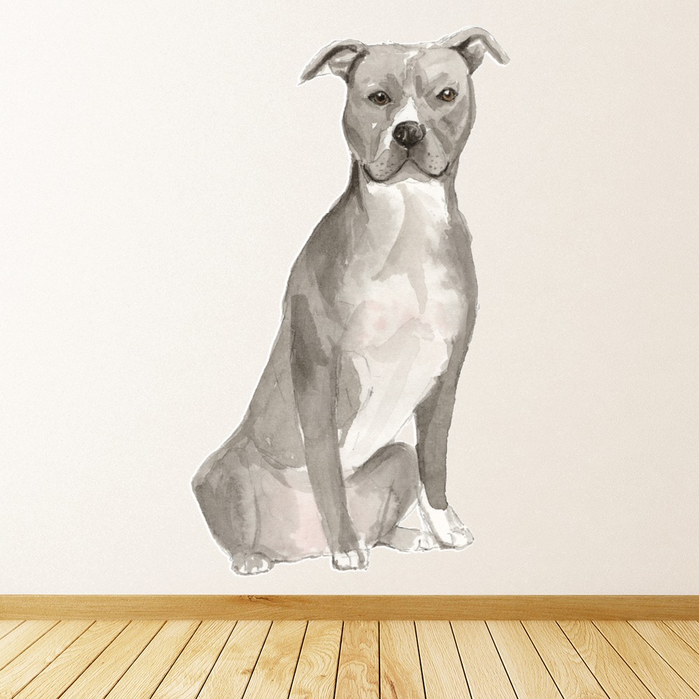 American Staffordshire Terrier Dog Wall Sticker