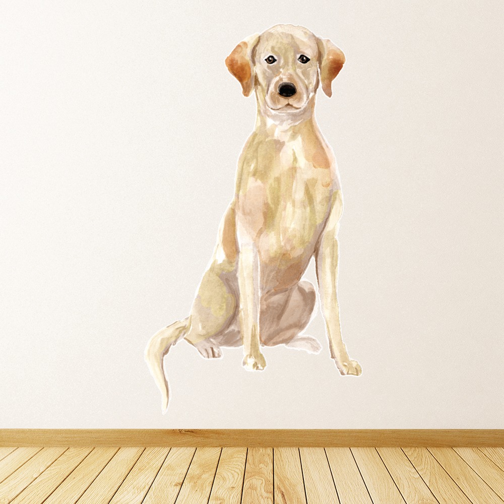 Labrador Retriever Dog Wall Sticker