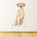 Labrador Retriever Dog Wall Sticker