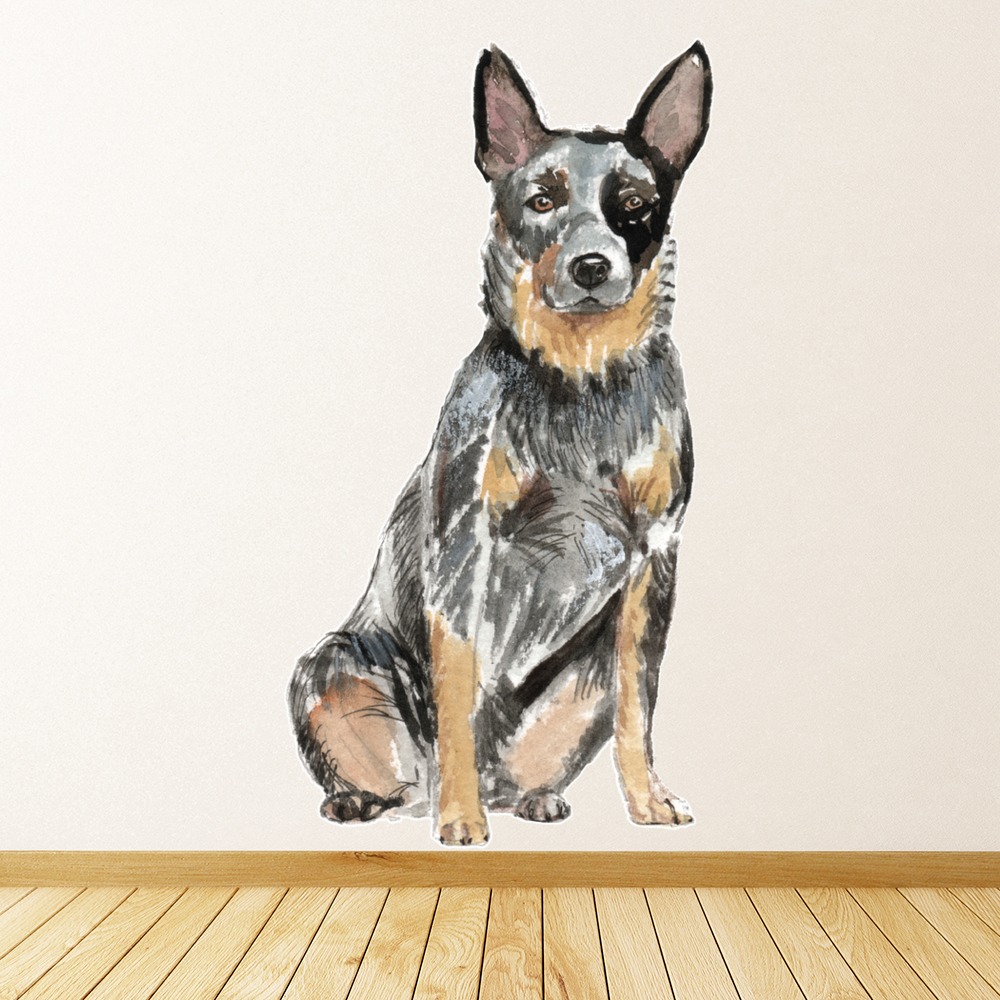 Australian Cattle Dog Dog Wall Sticker