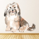 Havanese Dog Wall Sticker