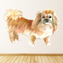 Pekingese Dog Wall Sticker