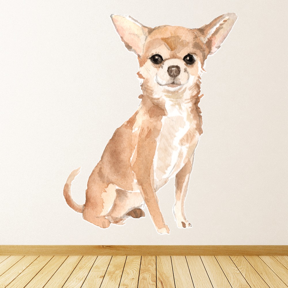 Chihuahua Dog Kennels Grooming Wall Sticker