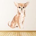 Chihuahua Dog Kennels Grooming Wall Sticker