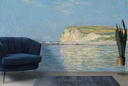 Low Tide at Pourville, near Dieppe (1882) Wall Mural Artist Claude Monet