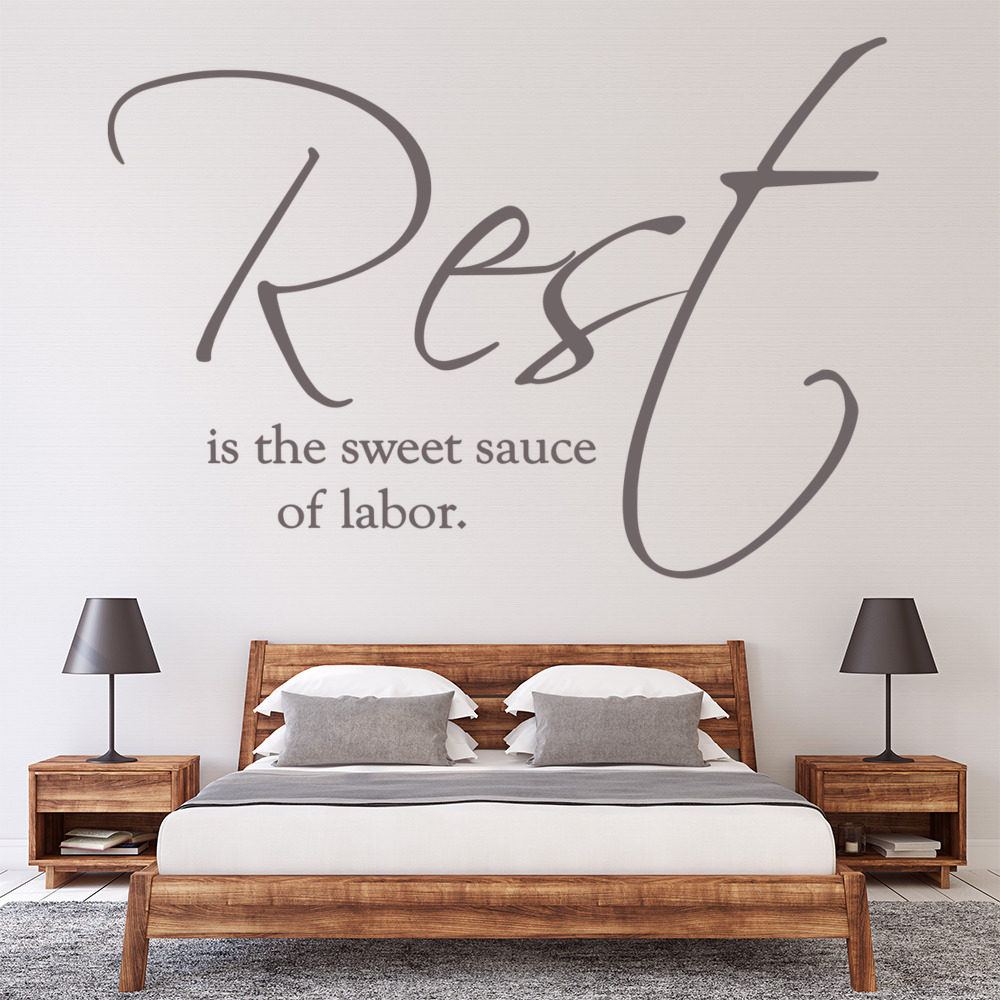 Rest Home Quote Wall Sticker