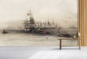 Alexandria illustration Wall Mural Artist David Roberts