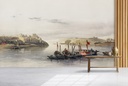 View of Esouan and the Island of Elephantine Wall Mural Artist David Roberts