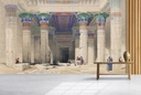 Grand Portico Of The Temple Of Philae Nubia Wall Mural Artist David Roberts
