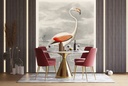 Le Flammant (The Flamingo) Wall Mural Artist Edouard Travies