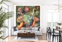 Sea Anemones Art Forms Of Nature (1904) Wall Mural Artist Ernst Haeckel