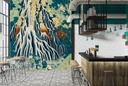 Shimotsuke Kurokami-Yama Kurifuri Wall Mural Artist Katsushika Hokusai