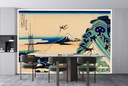 Toto Asakusa Honganji Wall Mural Artist Katsushika Hokusai