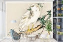 Northern Mockingbird Wall Mural Artist Kōno Bairei