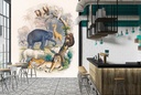 Animals Of The Earth (1820) Wall Mural Artist Oliver Goldsmith