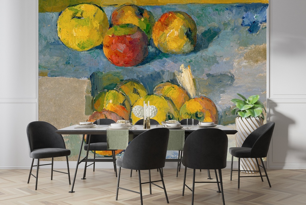Apples (ca. 1878–1879) Wall Mural Artist Paul Cézanne