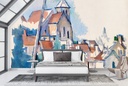 Church at Montigny-sur-Loing (1898) Wall Mural Artist Paul Cézanne