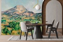 Mont Sainte-Victoire (ca. 1892–1895) Wall Mural Artist Paul Cézanne