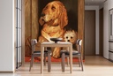 Dignity and Impudence Wall Mural Artist Sir Edwin Landseer