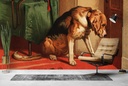 Suspense (1877) Wall Mural Artist Sir Edwin Landseer